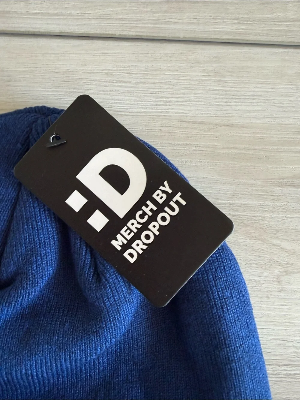 Dropout Dimension 20 Logo Beanie Blue OS NWT IN PACKAGE